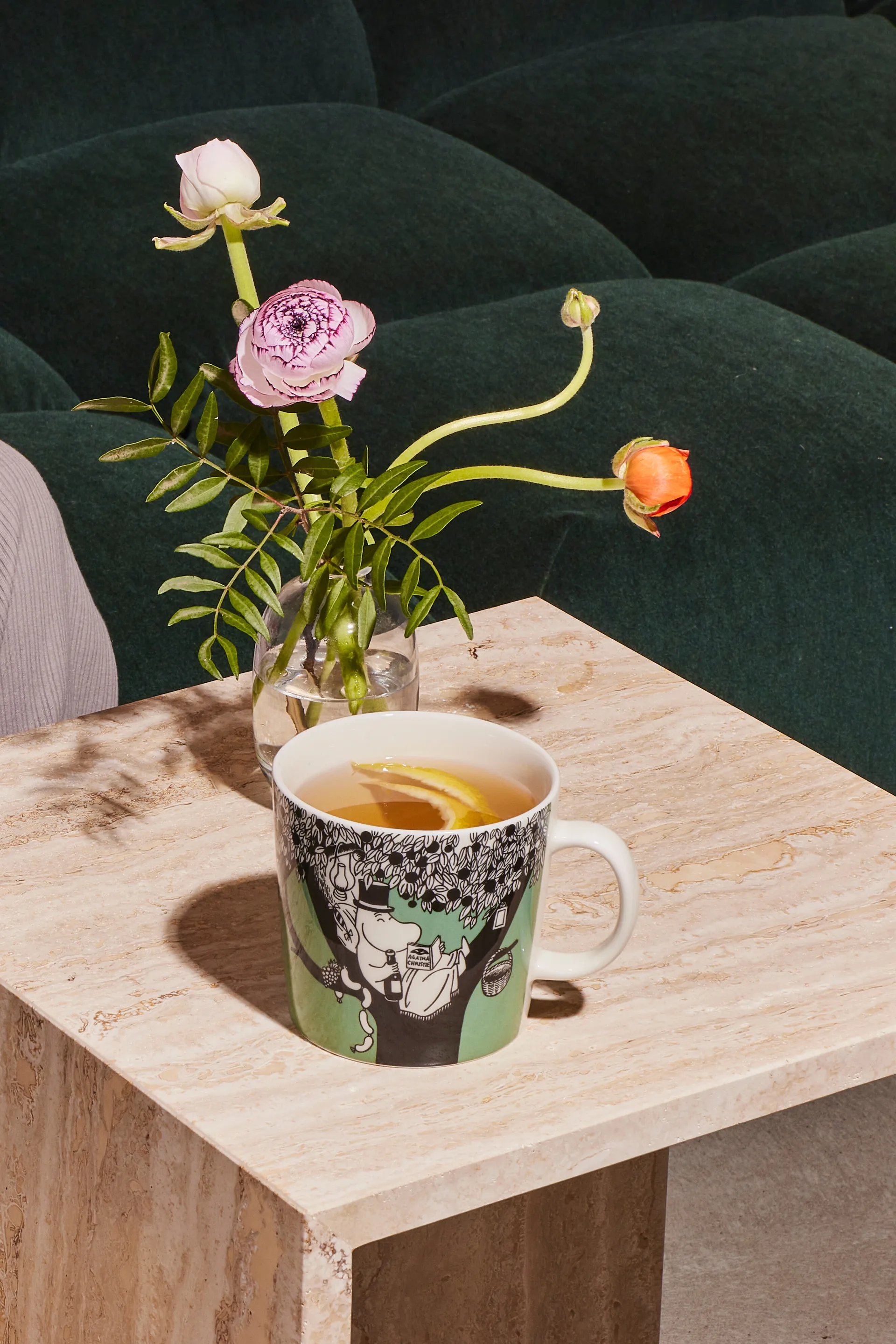 绿色姆明马克杯 特别款, 40厘升 Moomin Arabia