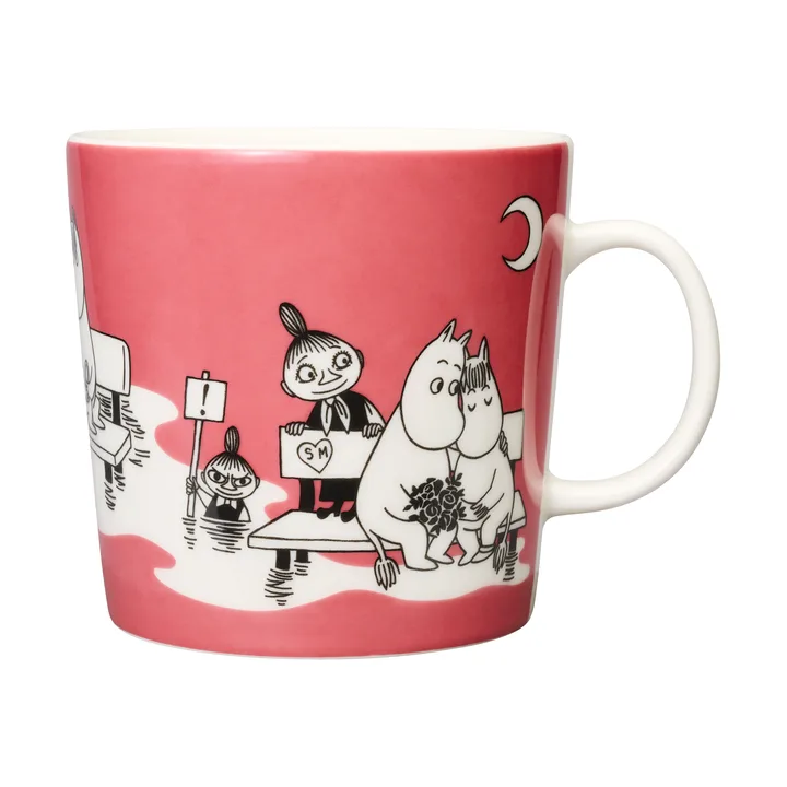 粉色姆明马克杯 特别款 - 40厘升 - Moomin Arabia