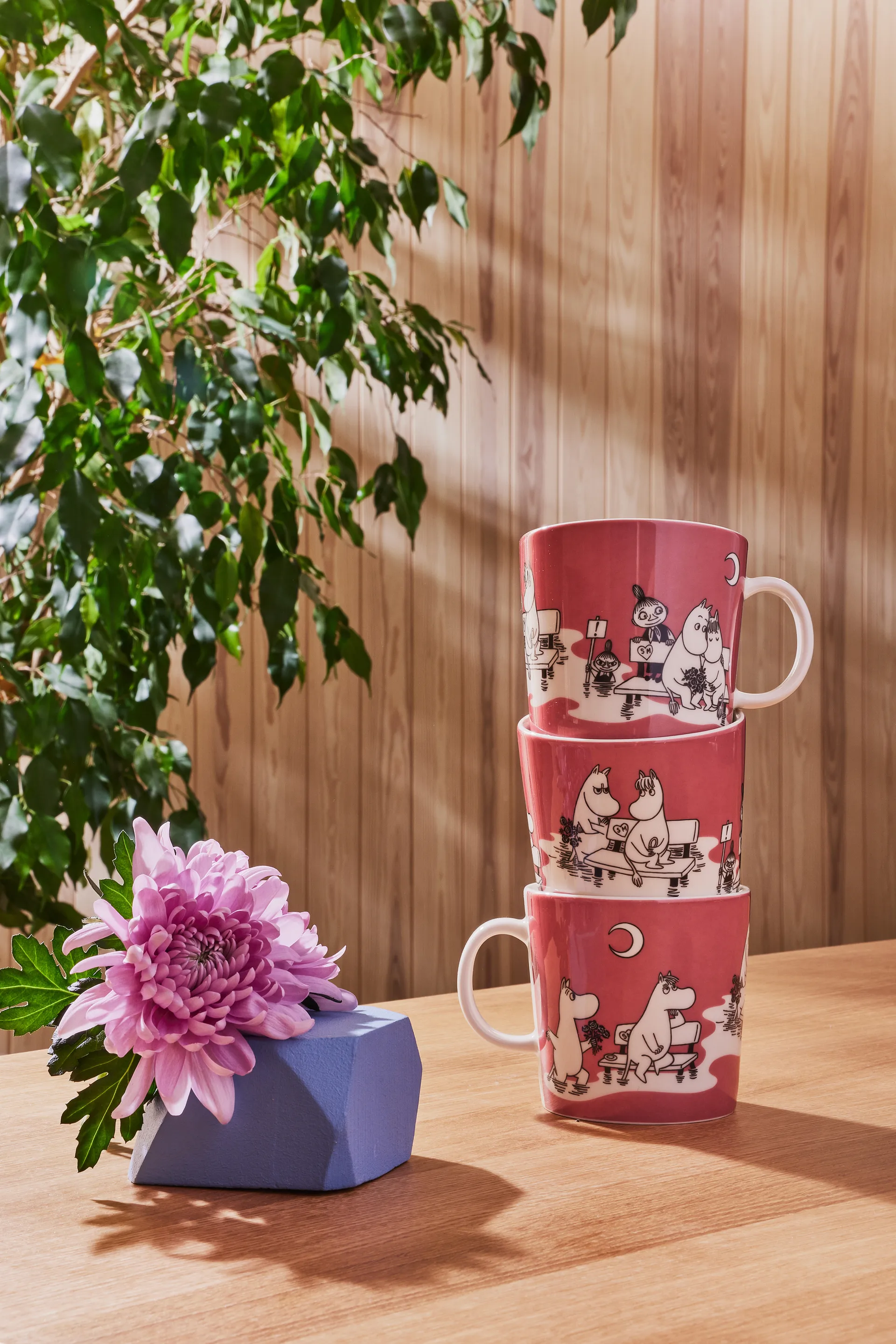 粉色姆明马克杯 特别款, 40厘升 Moomin Arabia