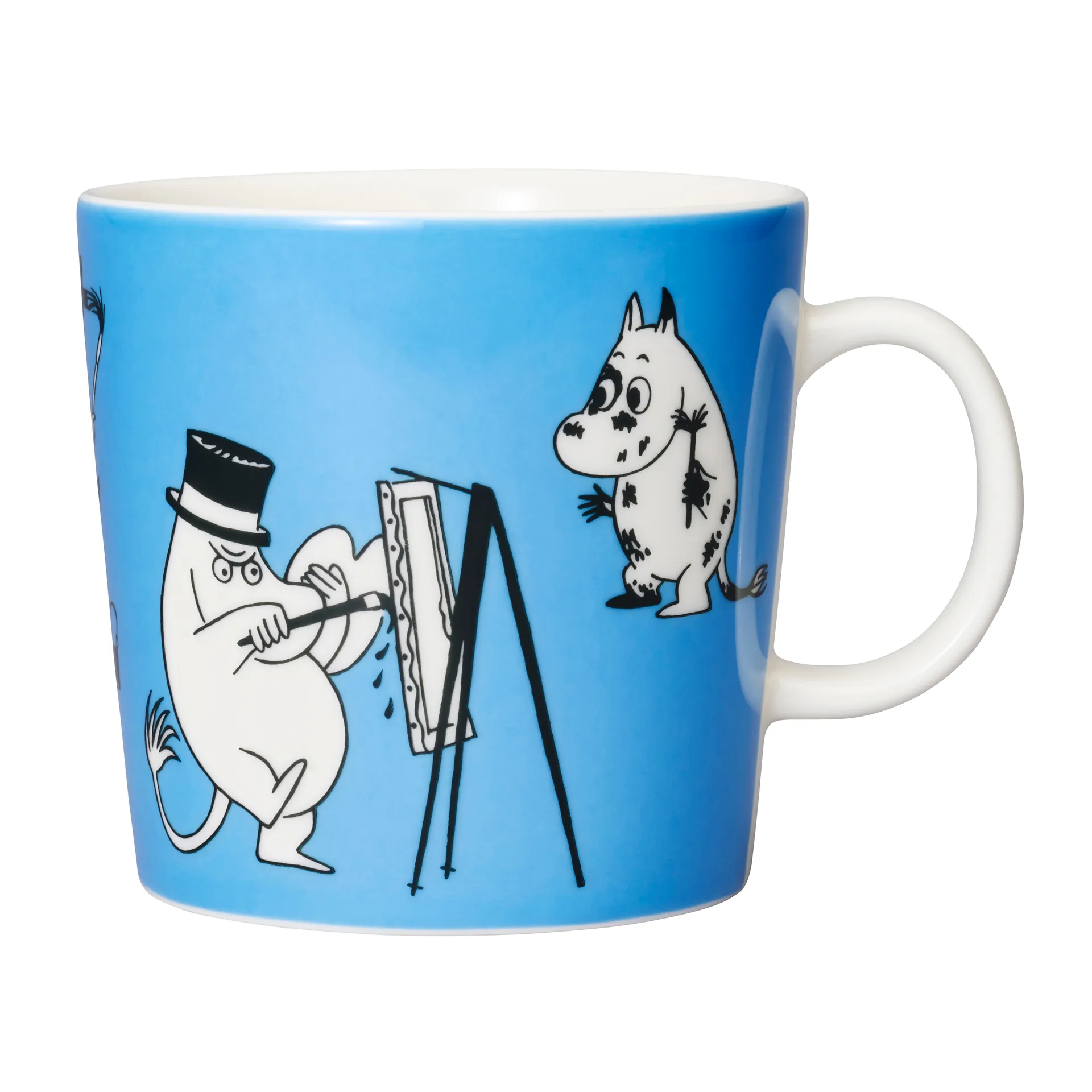 蓝色姆明马克杯 特别款, 40厘升 Moomin Arabia