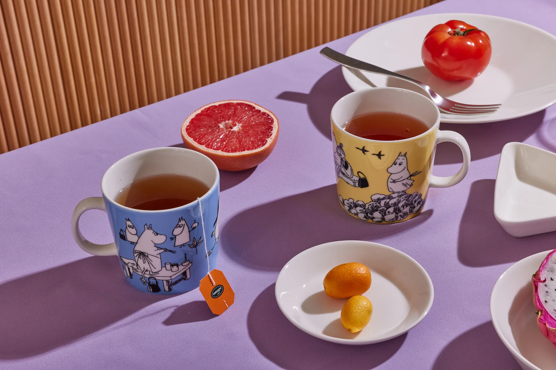 蓝色姆明马克杯 特别款, 40厘升 Moomin Arabia