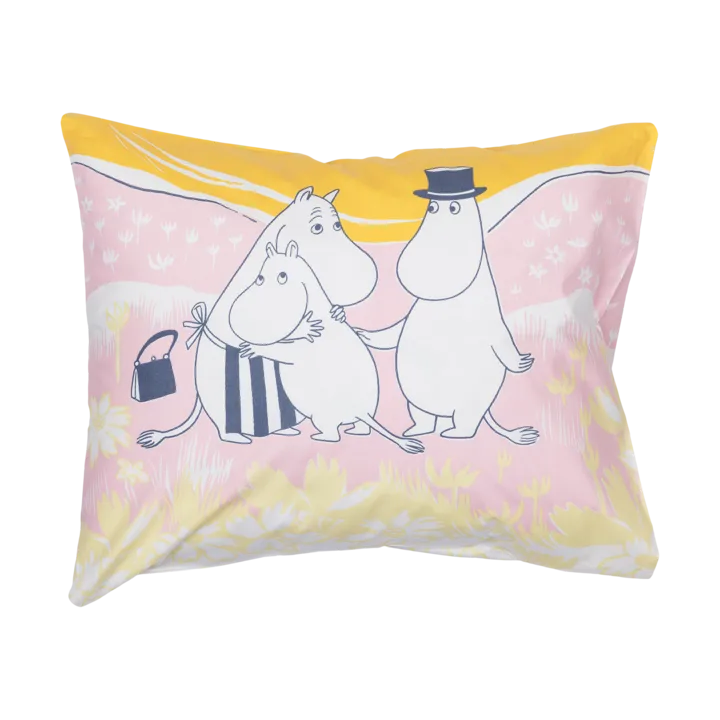 欢乐时光姆明枕套 - 50x60cm - Moomin Arabia