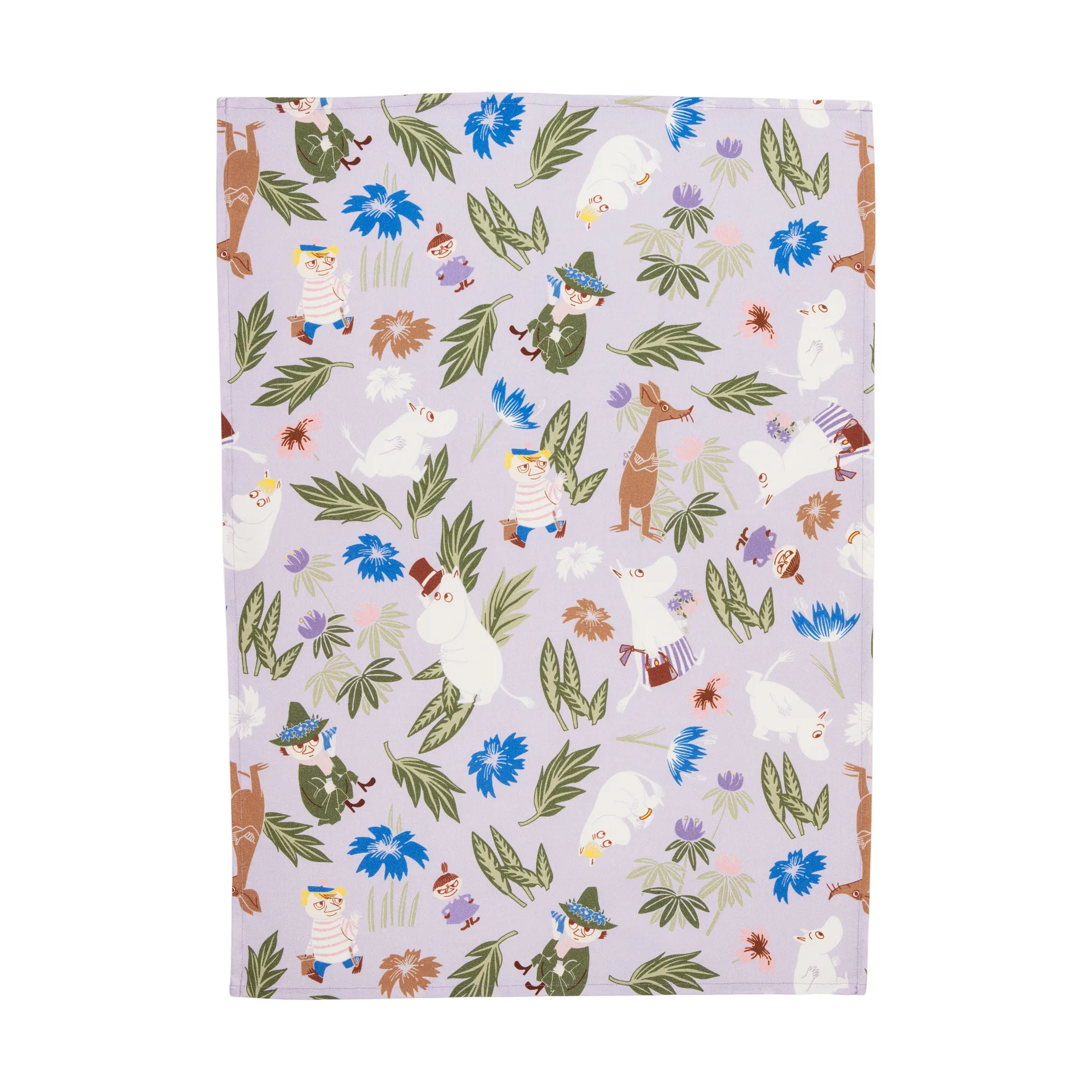 姆明 厨用巾50x70cm 2件, 紫色-米白色 Moomin Arabia