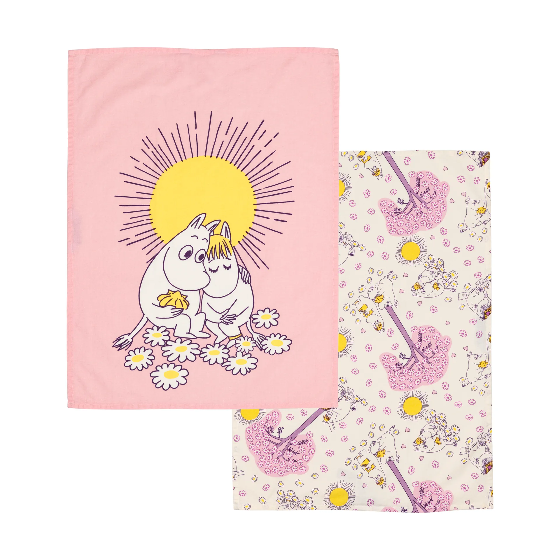 姆明 厨用巾50x70cm 2件, 热恋 Moomin Arabia