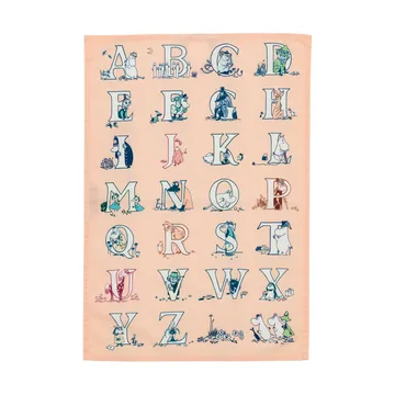 姆明 厨用巾50x70cm 2件 - 字母表 - Moomin Arabia