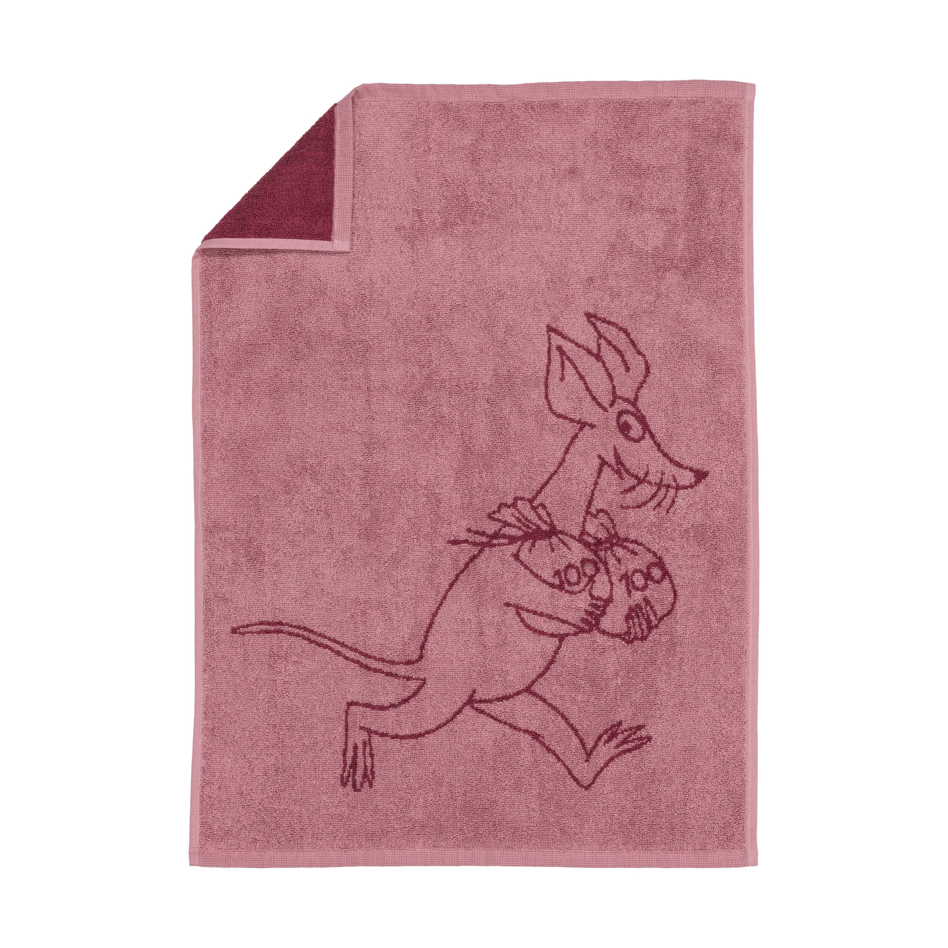 姆明卡通图案擦手巾50x70cm, Sniff_淡紫色 Moomin Arabia