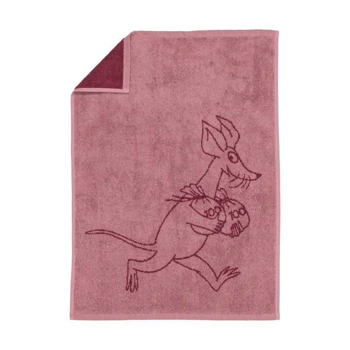 姆明卡通图案擦手巾50x70cm - Sniff_淡紫色 - Moomin Arabia