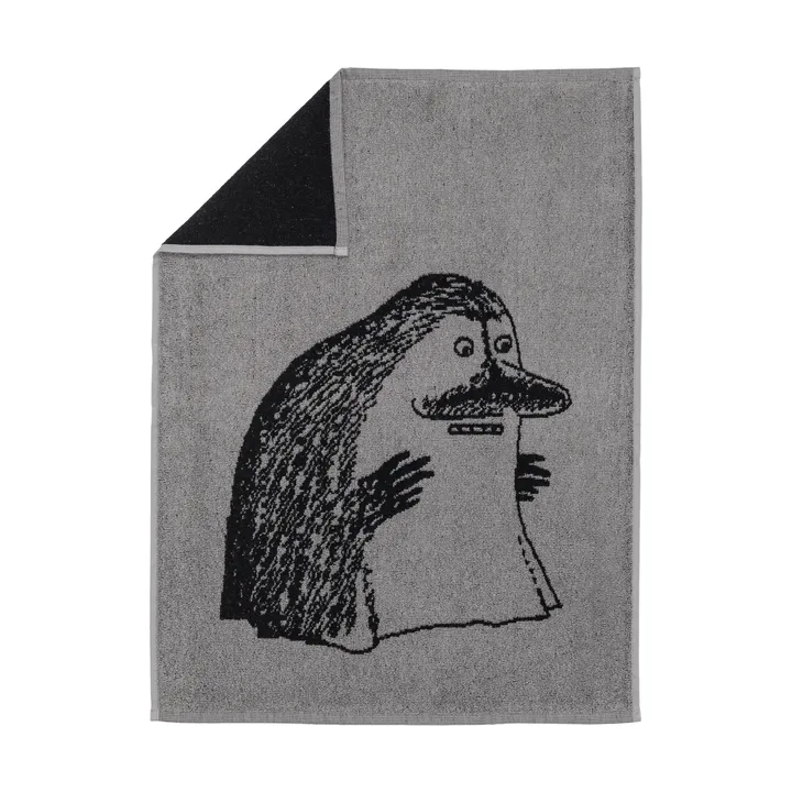 姆明卡通图案擦手巾50x70cm - 格罗克灰色 - Moomin Arabia