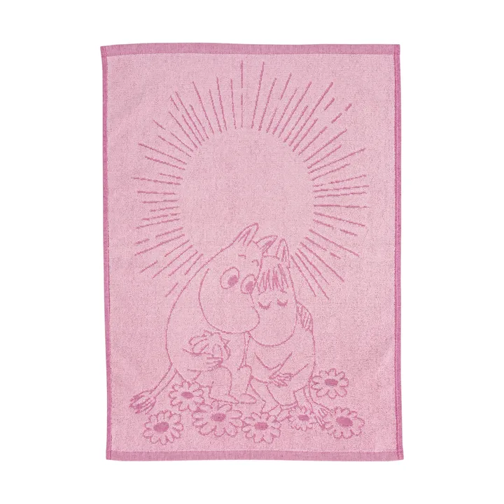 姆明卡通图案擦手巾50x70cm - 热恋 - Moomin Arabia