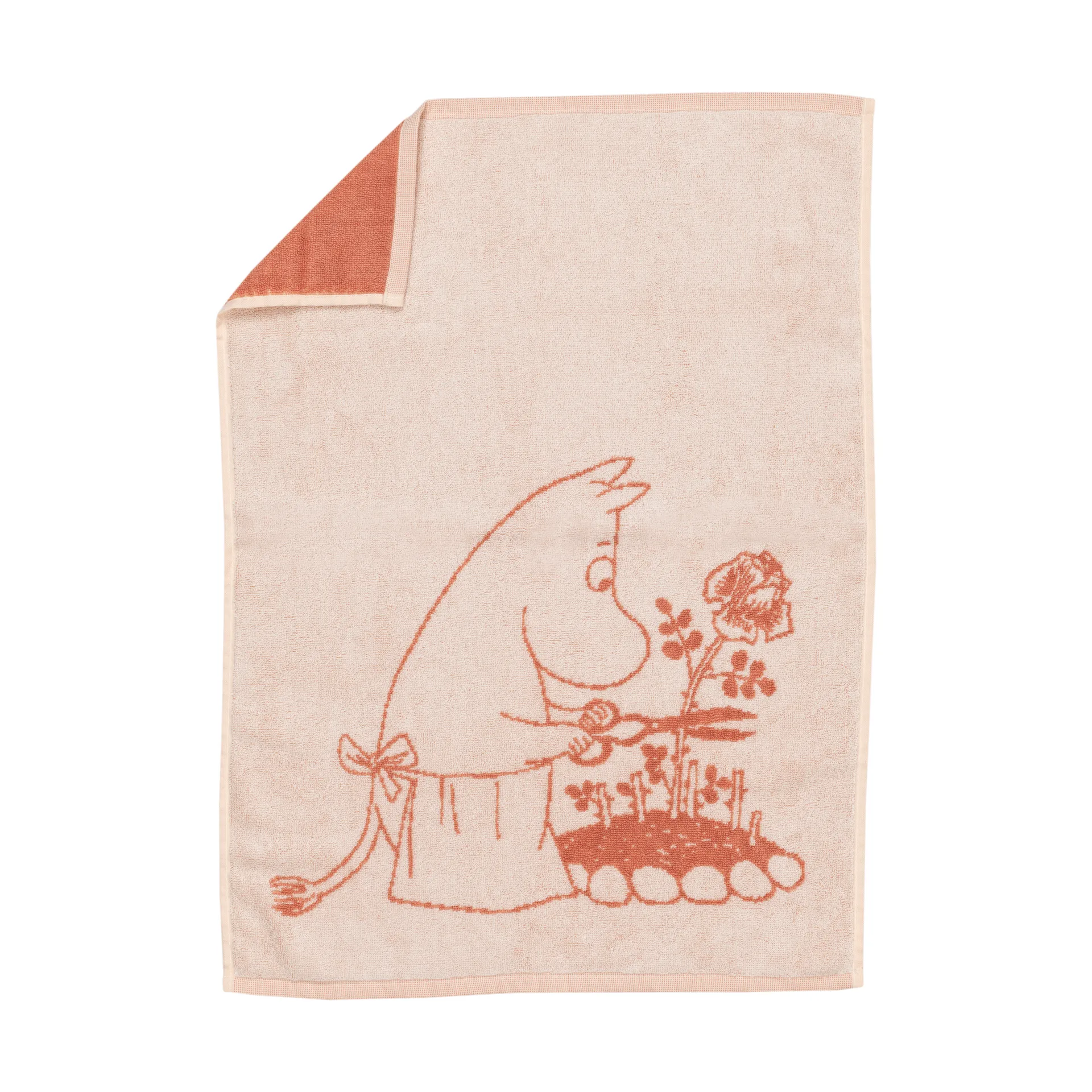 姆明卡通图案擦手巾50x70cm, 姆明妈妈米色 Moomin Arabia