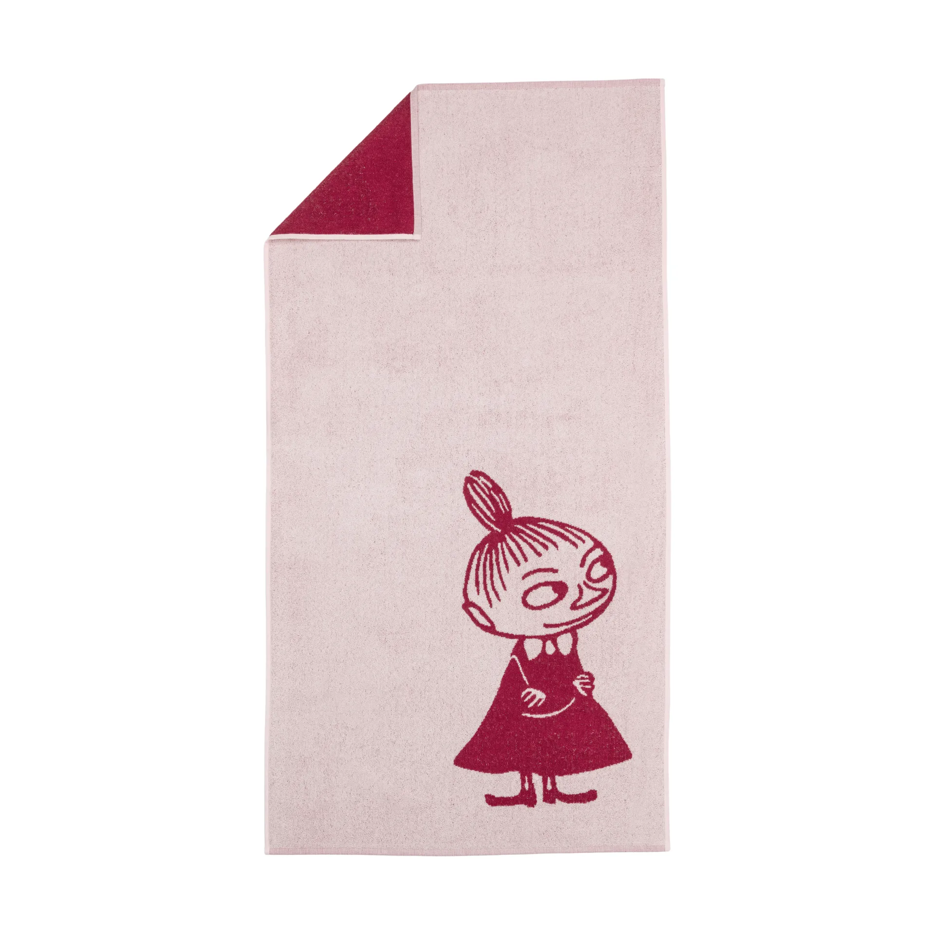 姆明 浴巾 70x140 cm, Little My 粉色 Moomin Arabia