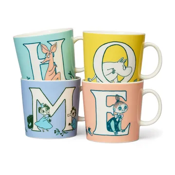 ABC 姆明马克杯400ml - E - Moomin Arabia