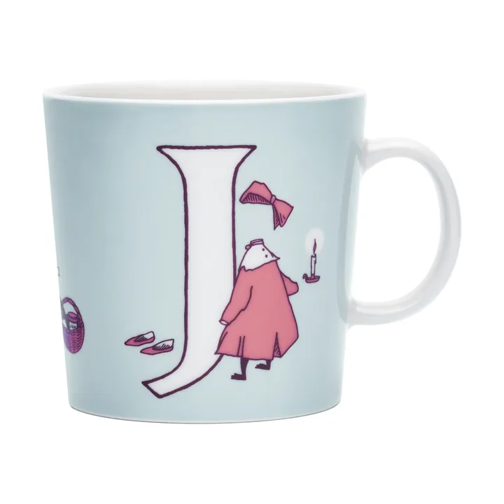 ABC 姆明马克杯400ml - J - Moomin Arabia