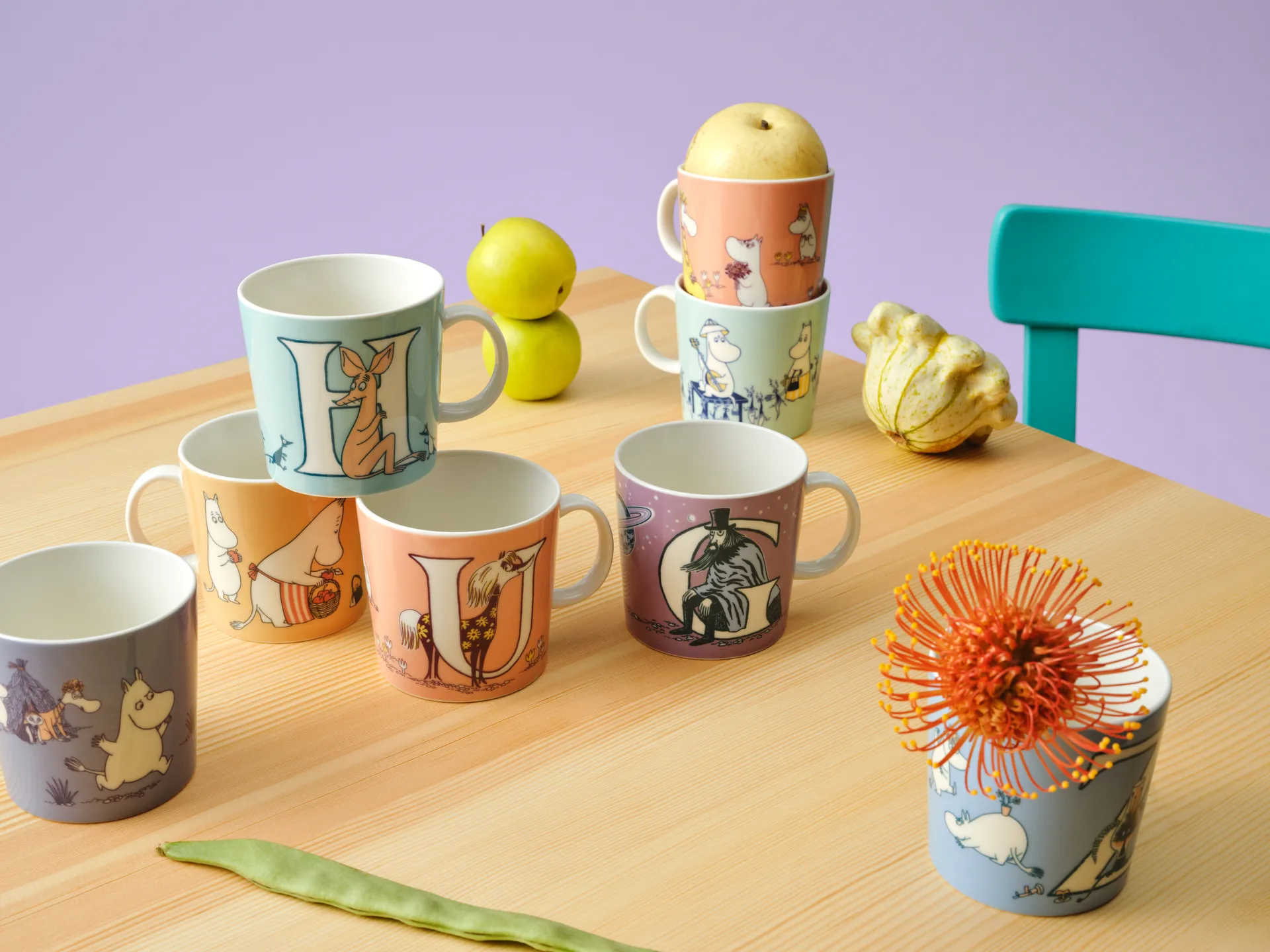 ABC 姆明马克杯400ml, Q Moomin Arabia