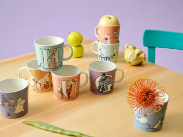 ABC 姆明马克杯400ml - X - Moomin Arabia