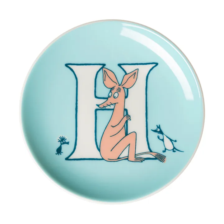ABC Mumin minitallrik - 高，10,5 cm - Moomin Arabia
