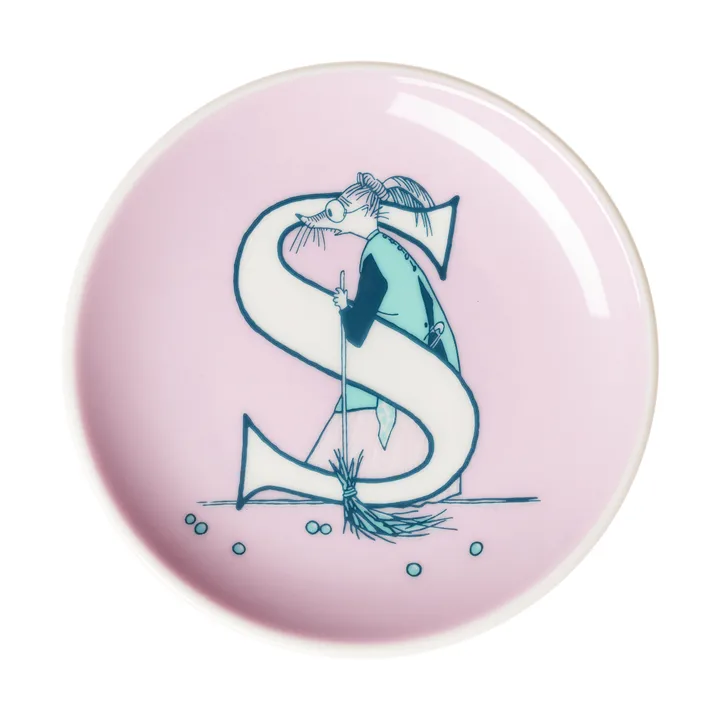 ABC Mumin minitallrik - S, 10,5 cm - Moomin Arabia