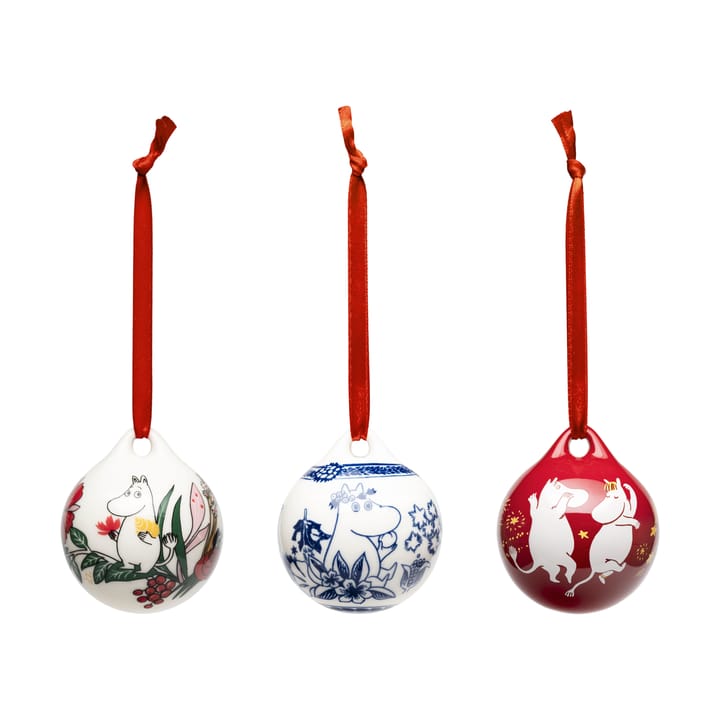姆明 annual ball Ø5 cm 3件, 2025 Moomin Arabia