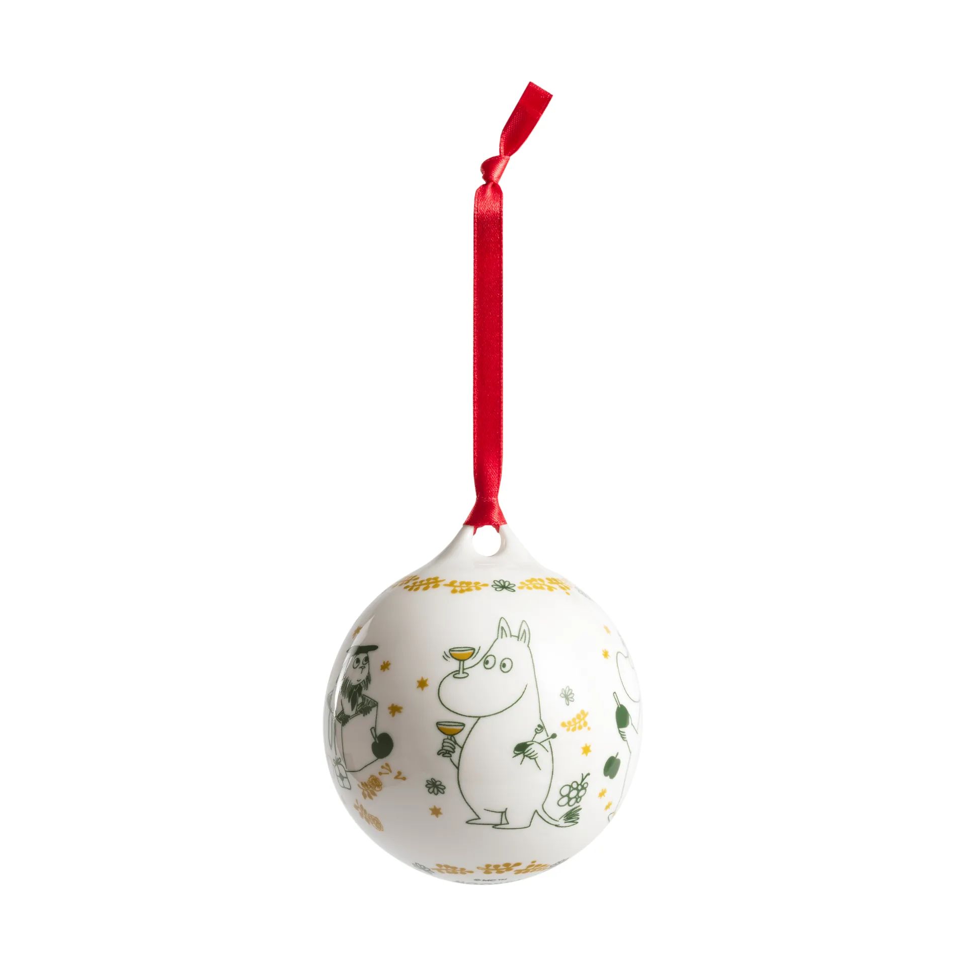 姆明 annual ball Ø8 cm, 2026，情人节礼物 Moomin Arabia
