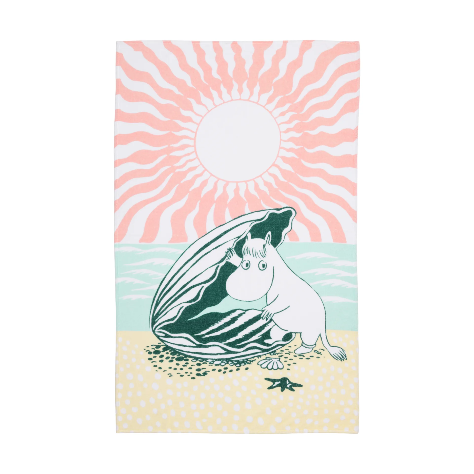 Beach day 姆明 beach 毛巾, 93x150 cm Moomin Arabia