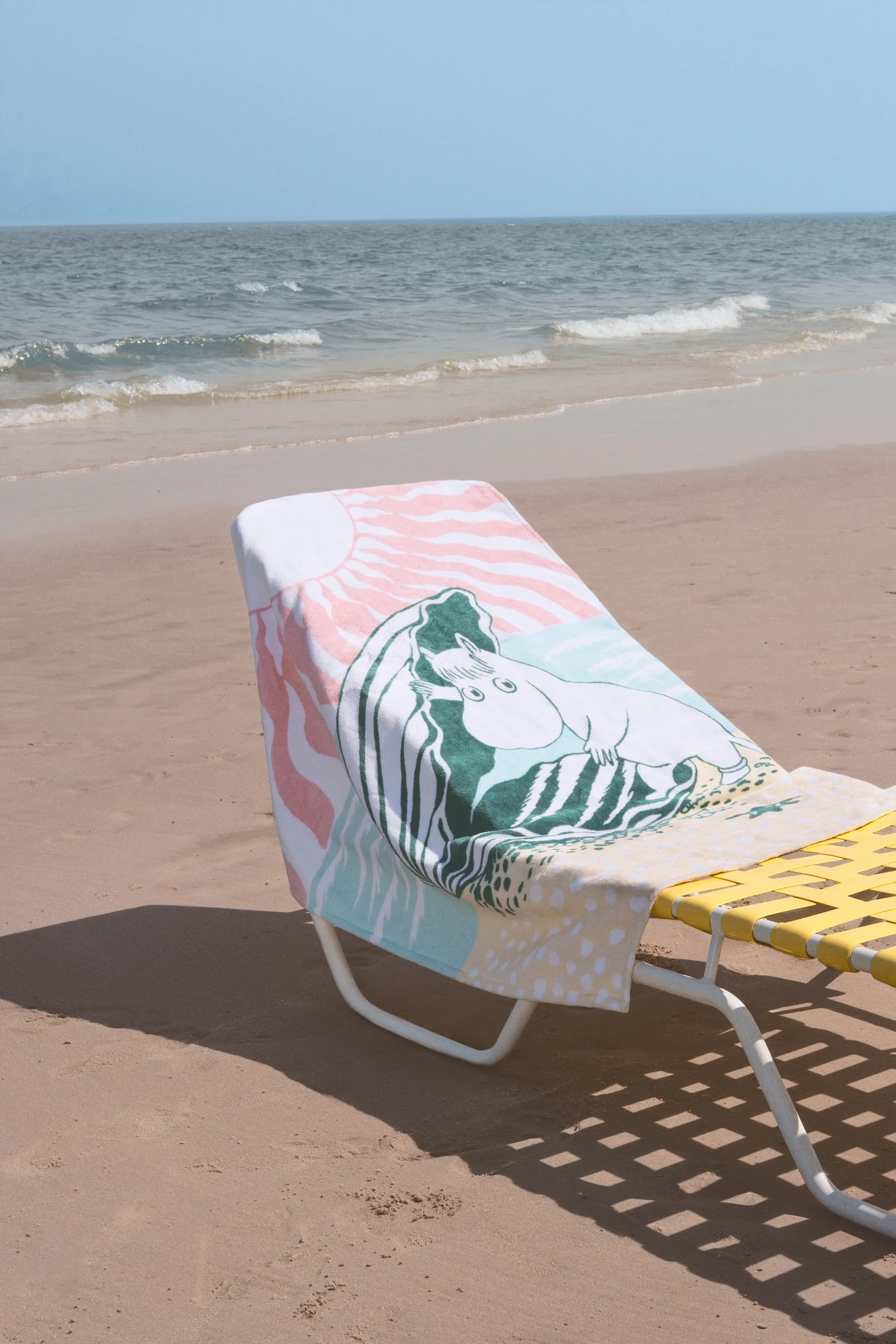 Beach day 姆明 beach 毛巾, 93x150 cm Moomin Arabia