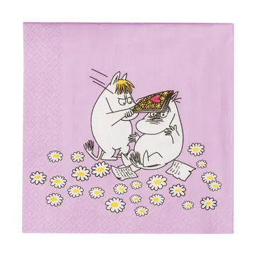 Enamored 姆明 餐巾纸 33x33 cm - 20件套 - Moomin Arabia