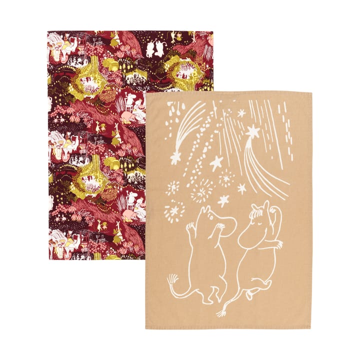 Festive Moments 姆明 厨房巾 2件 - 50x70 cm - Moomin Arabia