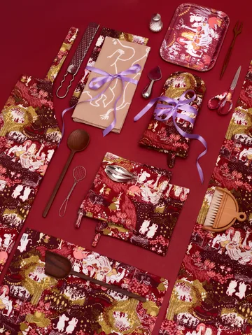 Festive Moments 姆明 装饰托盘 - 20x27 cm - Moomin Arabia