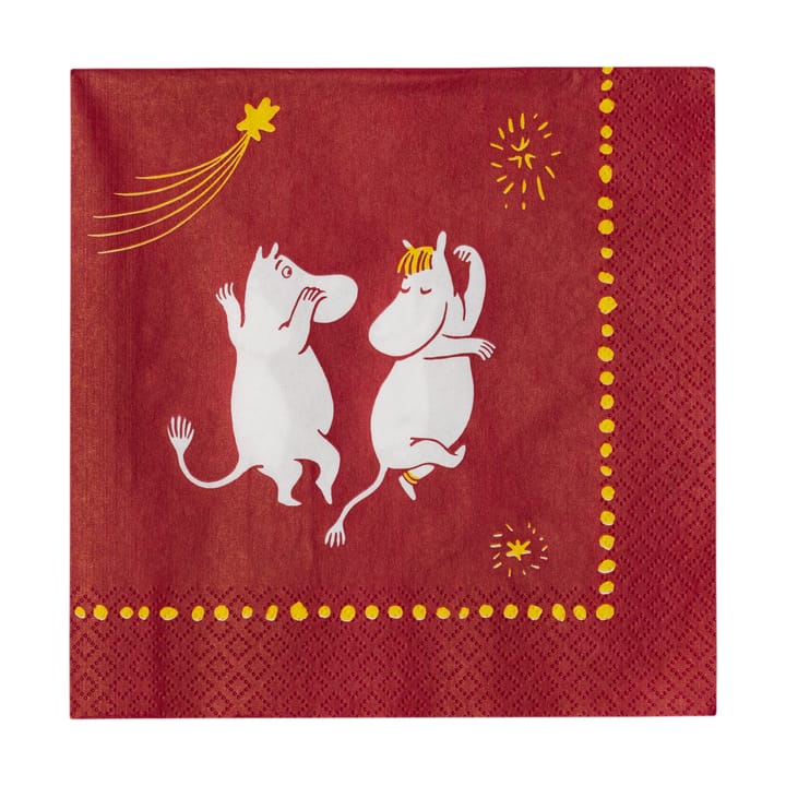 Festive Moments 姆明 Paper 餐巾纸 33x33 cm, 20件套 Moomin Arabia