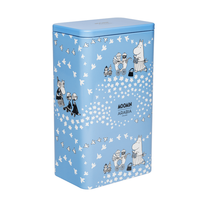 Fred 姆明 coffee tin 11.2x7.8x19.2 cm - 蓝色 - Moomin Arabia