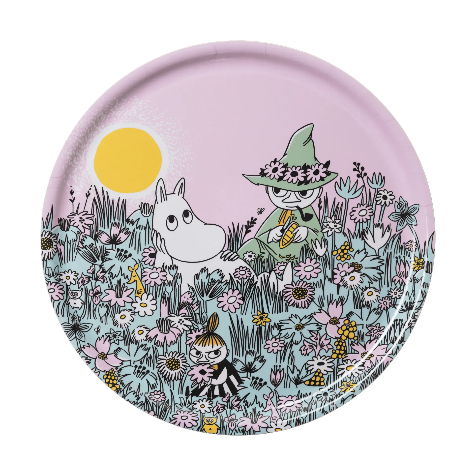 Friends forever 姆明 托盘, Ø35 cm Moomin Arabia