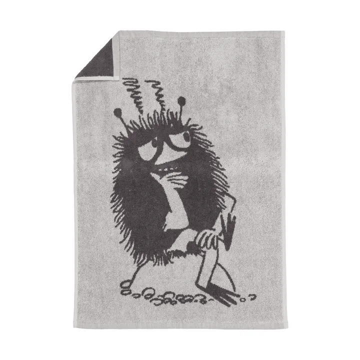 姆明 hand 毛巾 50x70 cm - Stinky，灰色 - Moomin Arabia