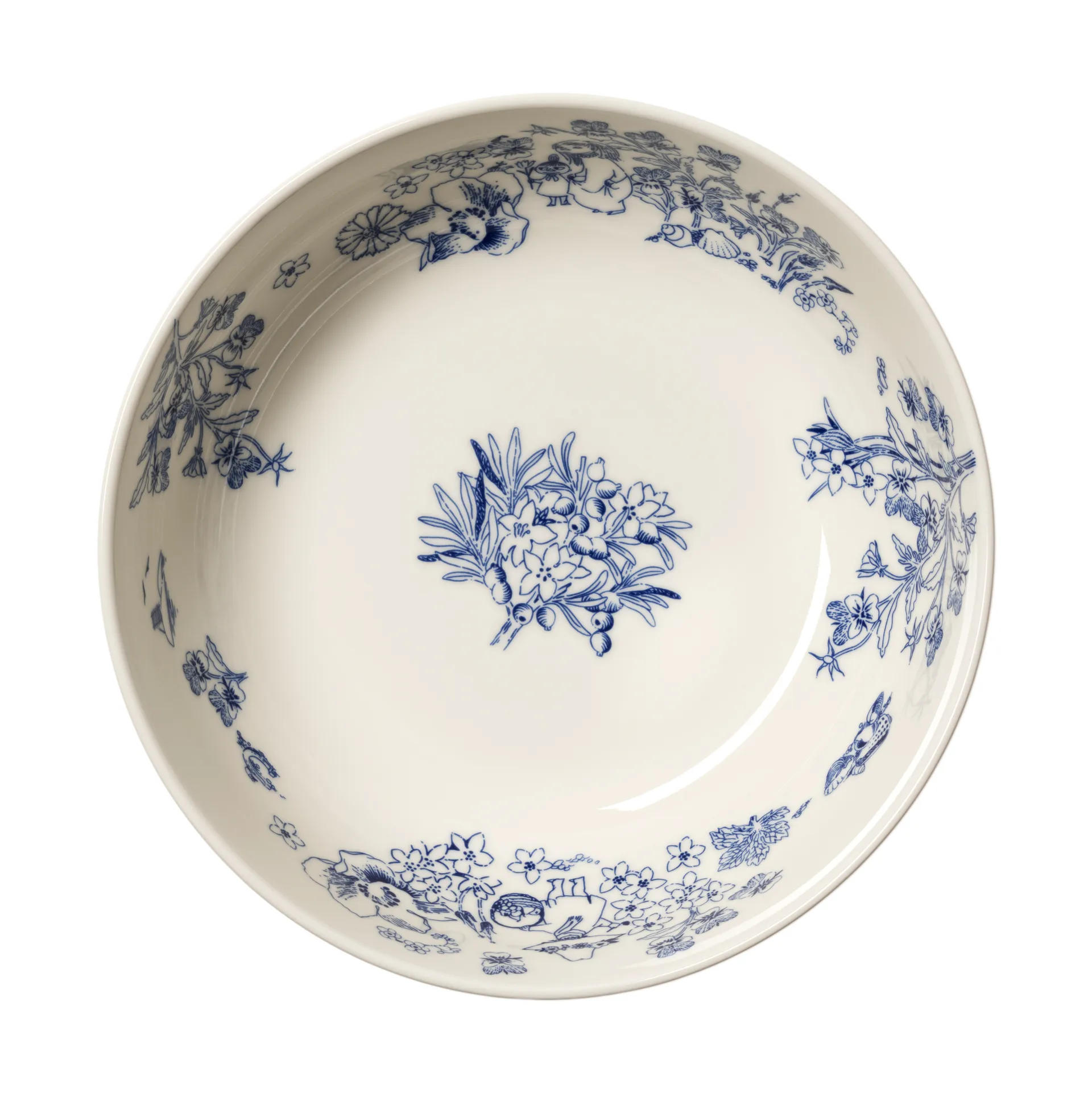 Haru系列 姆明青花 碗, 28cm Moomin Arabia