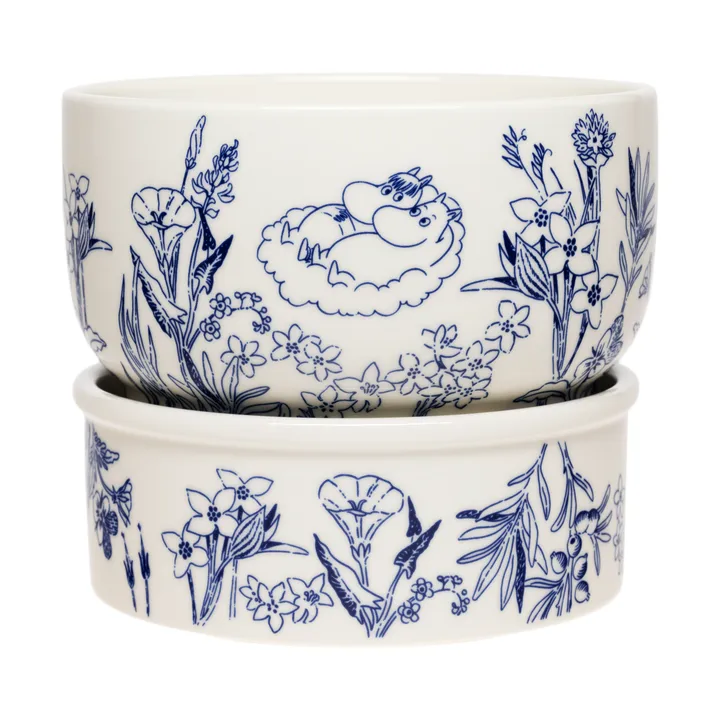 姆明 Haru plant pot - 17x15 cm - Moomin Arabia