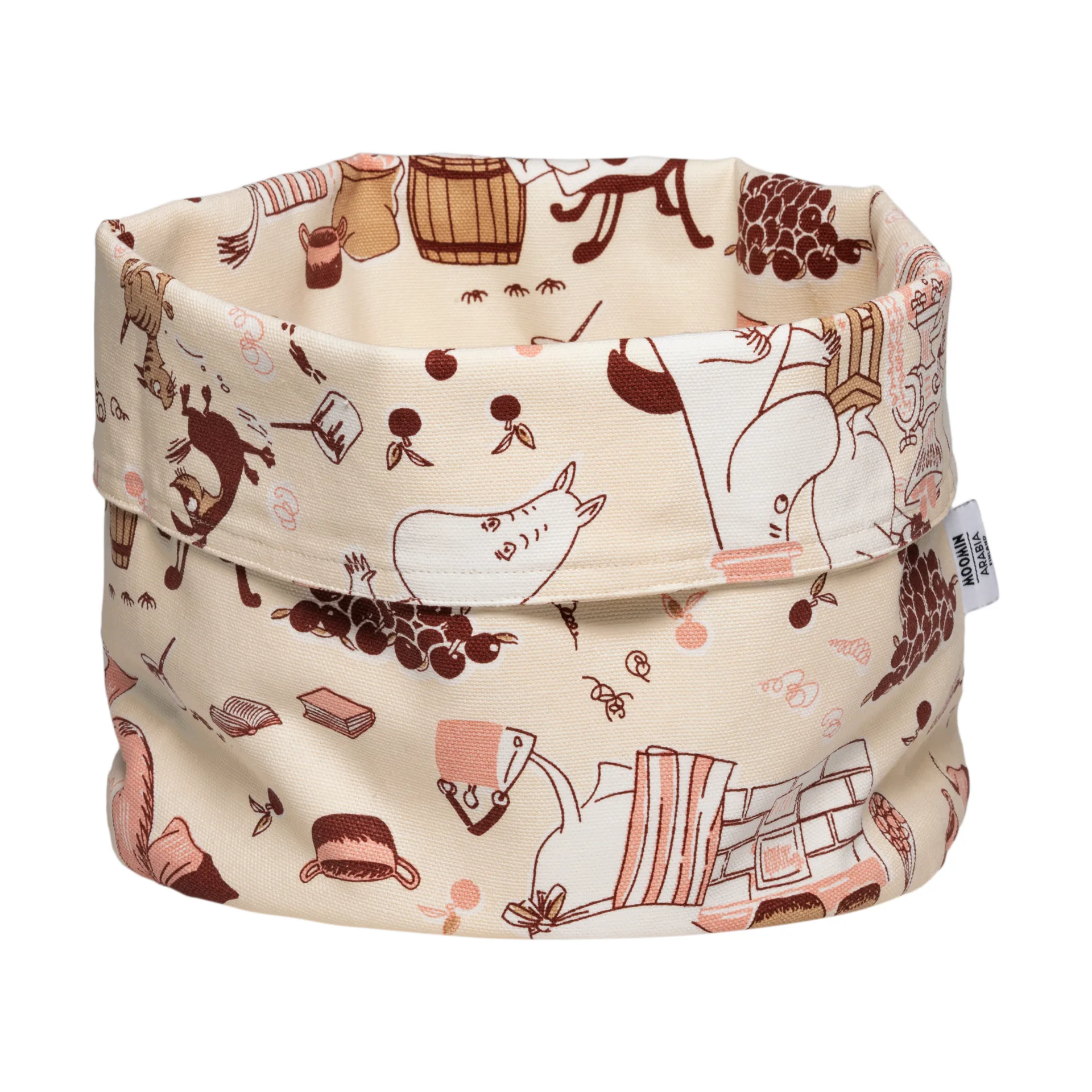 Hemmaglädje 姆明收纳篮, 椭圆形26cm Moomin Arabia