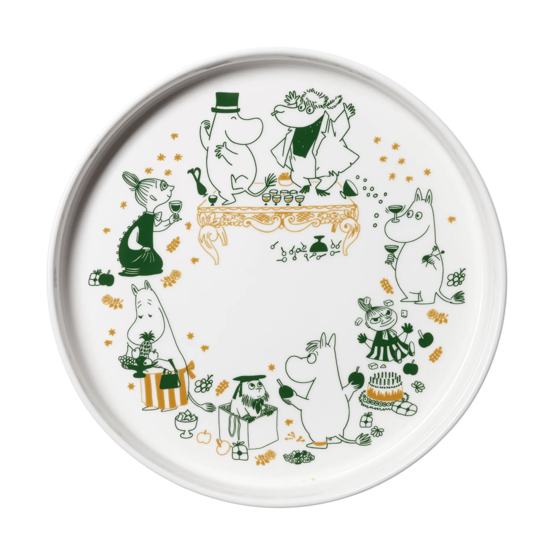 Kärleksgåva Mumin 派盘, 直径28cm Moomin Arabia