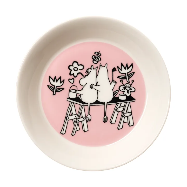 Love 30 Years 姆明 碟子 - Ø15cm - Moomin Arabia
