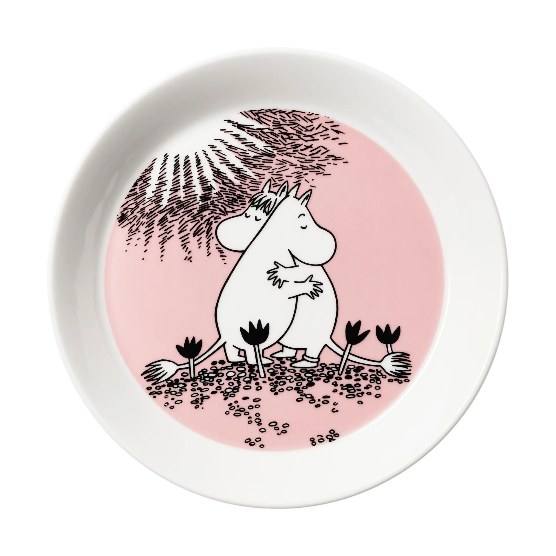 Love 30 Years 姆明 盘子 限量版, Ø19 cm Moomin Arabia