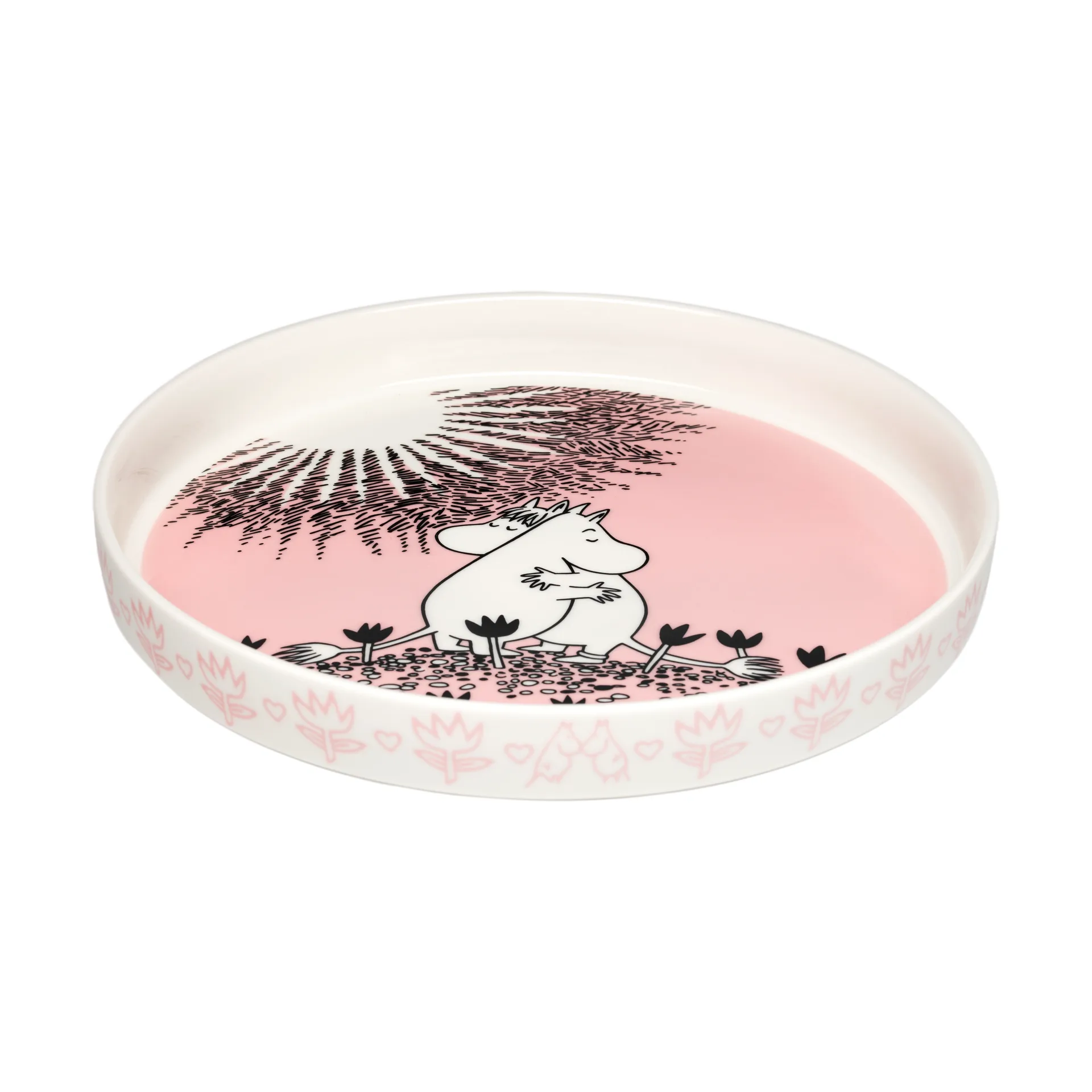 Love 30 years 姆明 pie dish, Ø28 cm Moomin Arabia
