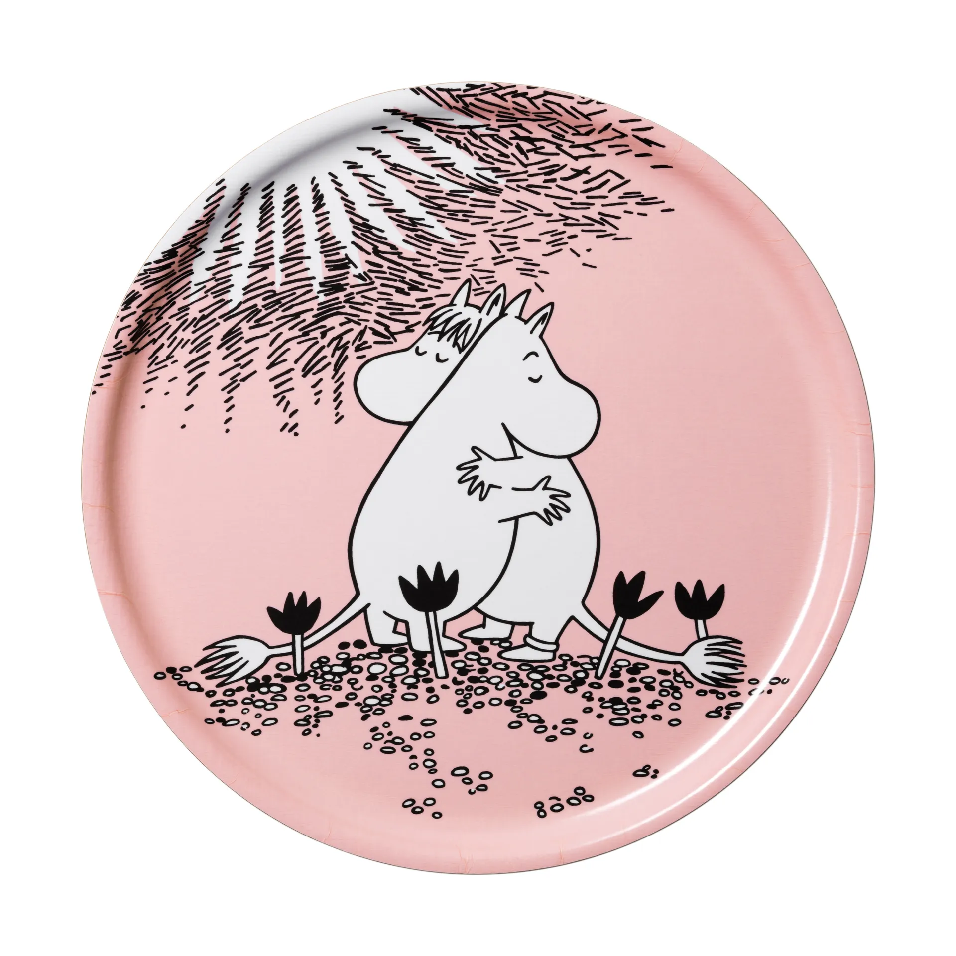 Love 姆明 托盘, Ø35cm Moomin Arabia