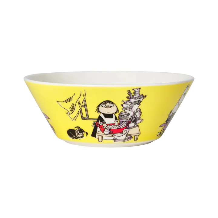 噜噜米黄色Misabel碗 - 黄色 - Moomin Arabia