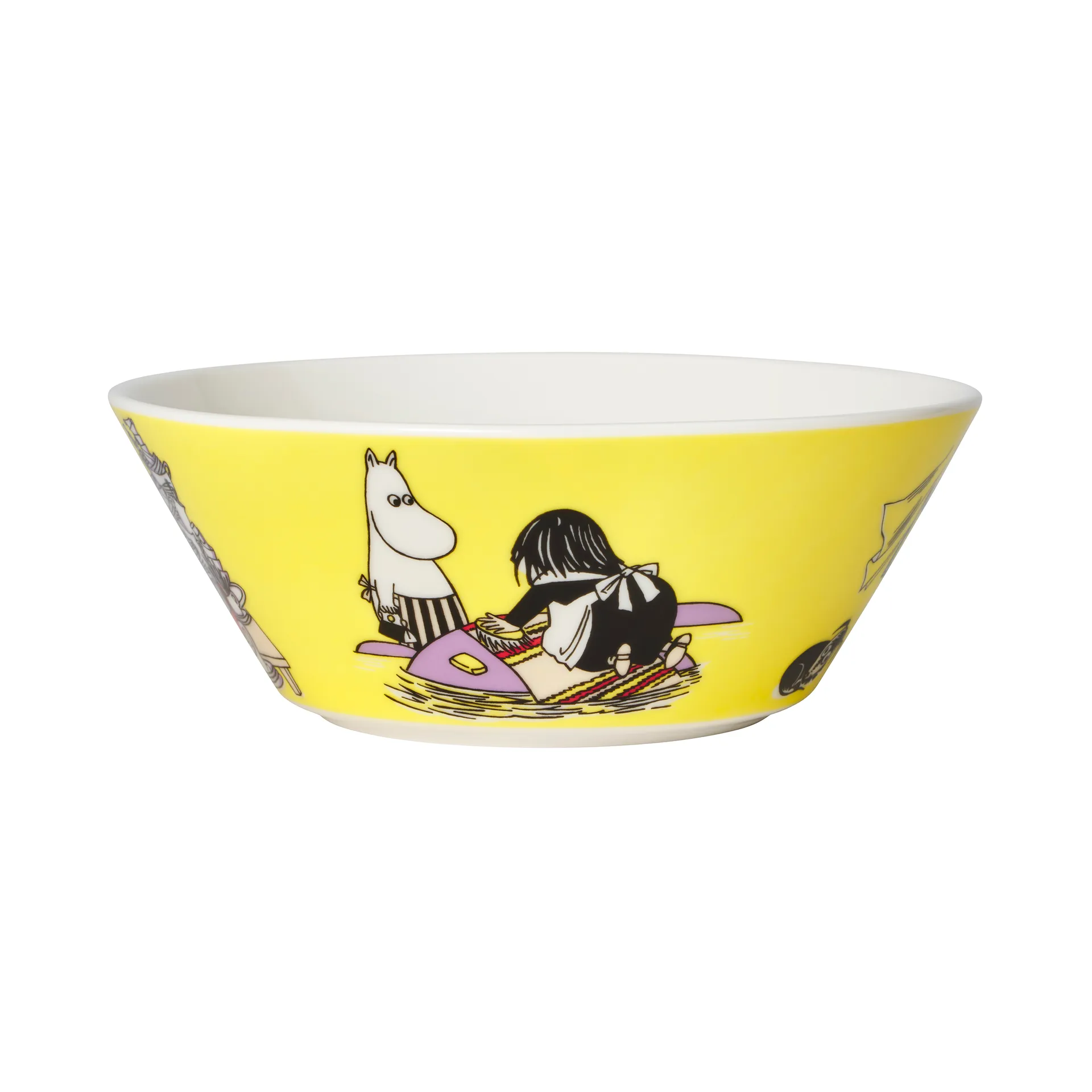 噜噜米黄色Misabel碗, 黄色 Moomin Arabia