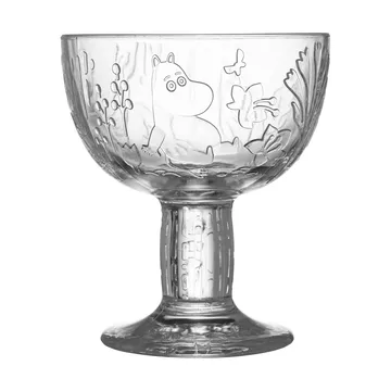 Moomin姆明神秘森林系列陶瓷碗 - 透明色_直径14cm - Moomin Arabia