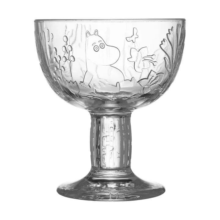 Moomin姆明神秘森林系列陶瓷碗 - 透明色_直径14cm - Moomin Arabia