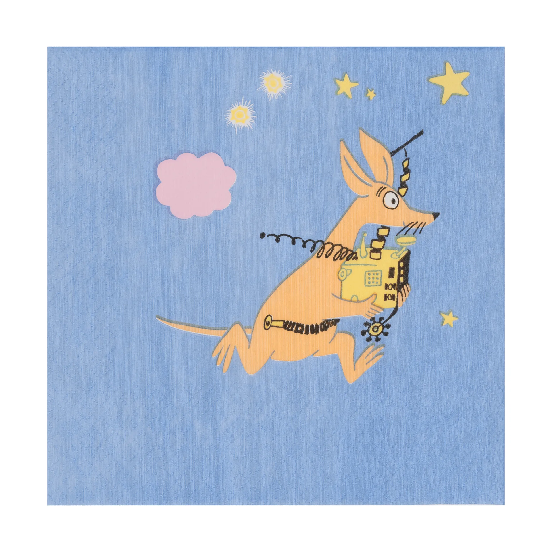 Moomin姆明卡通图案纸质餐巾纸, 太空冒险_20件装 Moomin Arabia