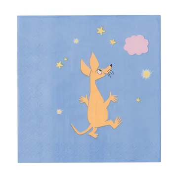 Moomin姆明卡通图案纸质餐巾纸 - 太空冒险_20件装 - Moomin Arabia