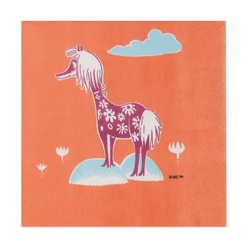 Moomin姆明卡通图案纸质餐巾纸 - 雨伞下_20件装 - Moomin Arabia