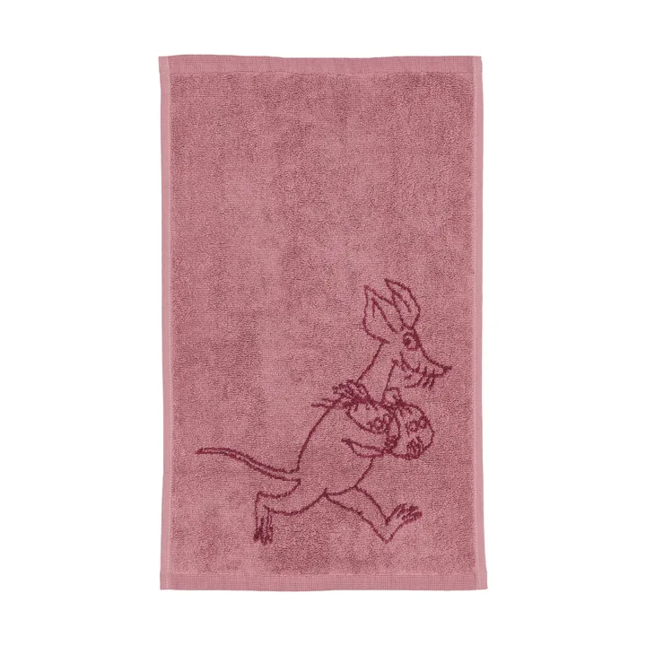 Moomin 毛巾 30x50cm - Sniff，锦葵色 - Moomin Arabia