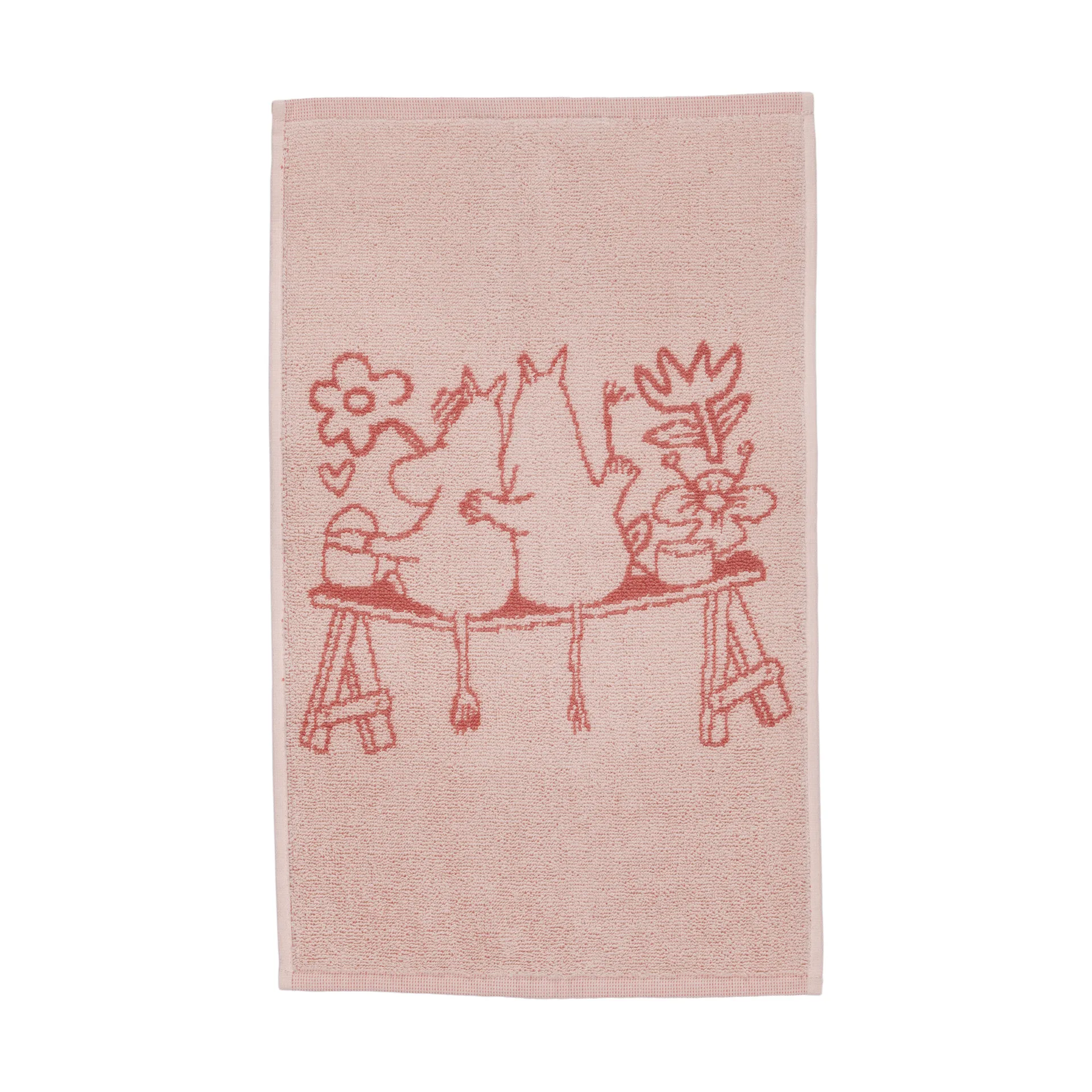 Moomin 毛巾 30x50cm, 爱恋粉 Moomin Arabia