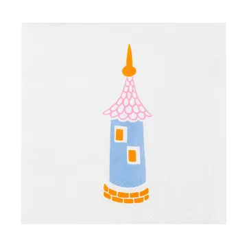 Moomin 姆明派对系列纸巾33x33cm20张装 - 多色 - Moomin Arabia